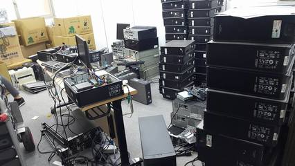回收深圳废旧电脑报废电脑配件